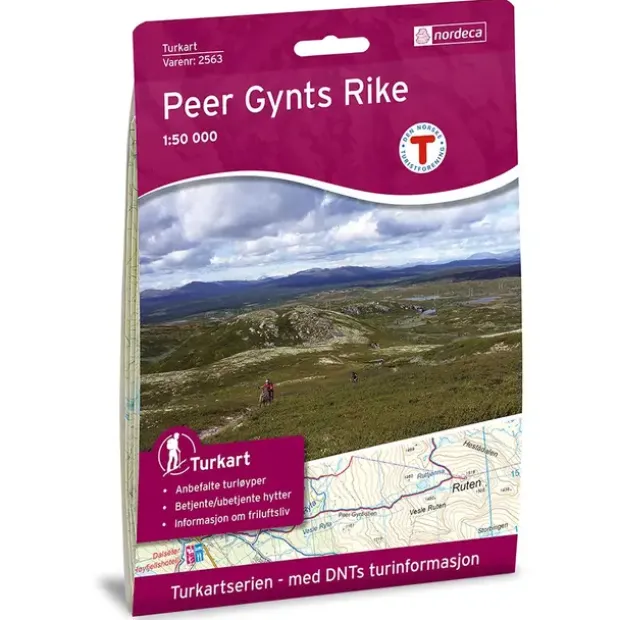 Peer Gynts Rike Nordeca Turkart 1:50 000 2563