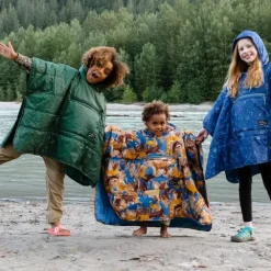 Poncho til barn 5–10 år Thermarest Honcho Poncho Kids AnimalPrin