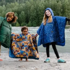 Poncho til barn 5–10 år Thermarest Honcho Poncho Kids SpacePrint
