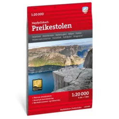Preikestolen Calazo Høyfjellskart 1:20 000