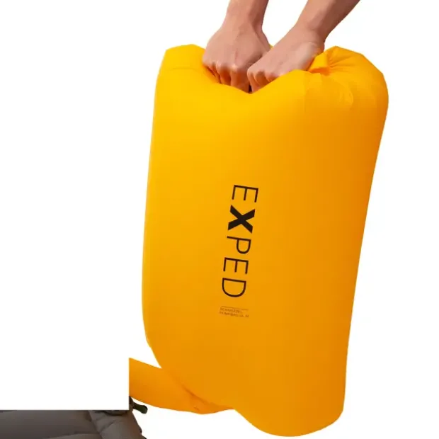 Pumpepose til Exped 43 liter Exped Schnozzel Pumpbag UL M Yellow