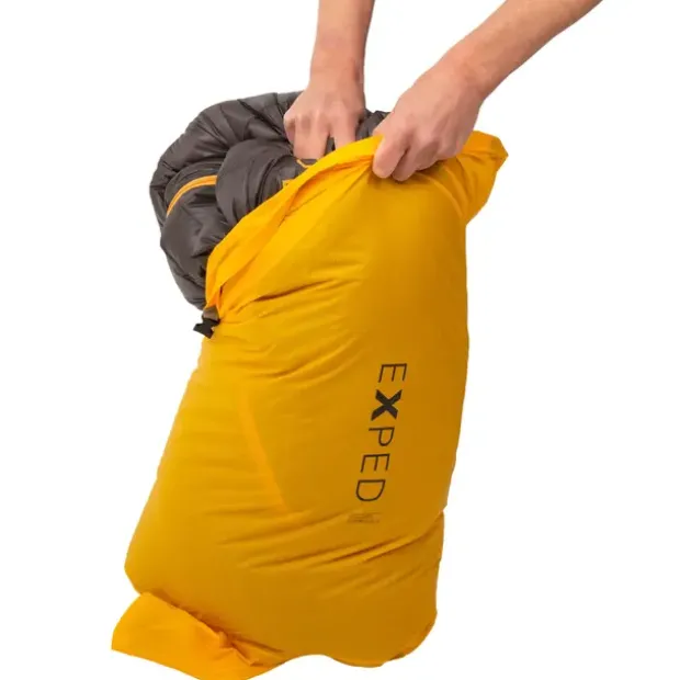 Pumpepose til Exped 89 liter Exped Schnozzel Pumpbag UL L Yellow
