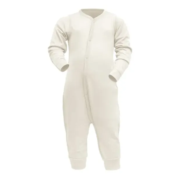 Pysj til barn 9ndDevold Breeze Merino Sleepsuit Kid 74 00