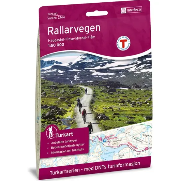 Rallarvegen Nordeca Turkart 1:50 000 2744
