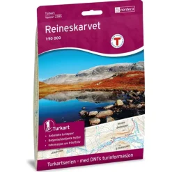 Reineskarvet Nordeca Turkart 1:50 000 2385