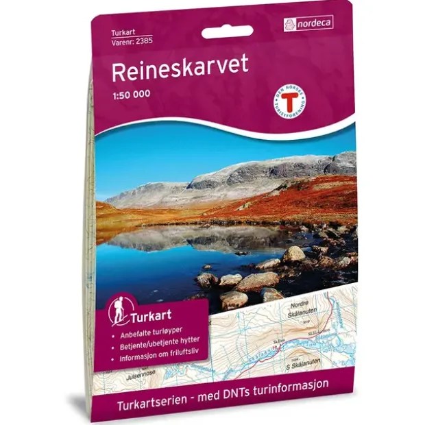 Reineskarvet Nordeca Turkart 1:50 000 2385