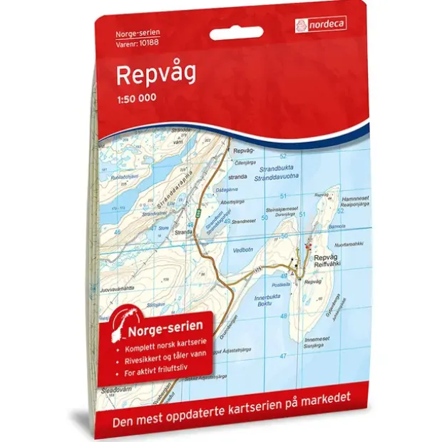 Repvåg Nordeca Norge 1:50 000 10188