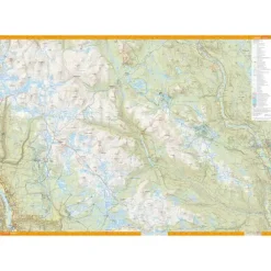 Ringebu Venabygdsfjellet Calazo Turkart 1:50 000