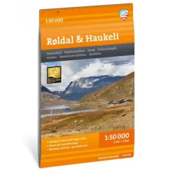 Røldal Haukeli Calazo Turkart 1:50 000