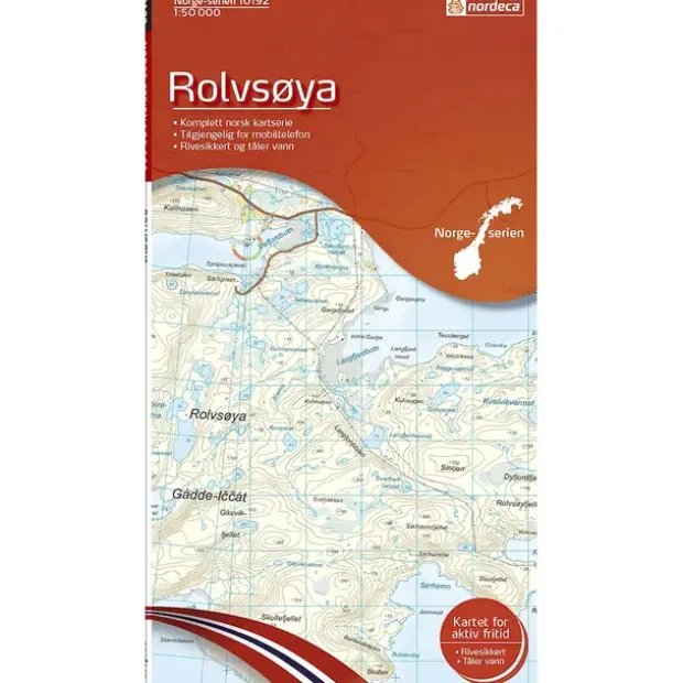 Rolvsøya Nordeca Norge 1:50 000 10192