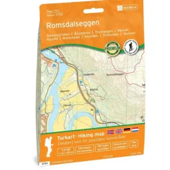 Romsdalseggen Nordeca Topo 1:25 000 3754