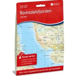 Romsdalsfjorden Nordeca Norge 1:50 000 10077