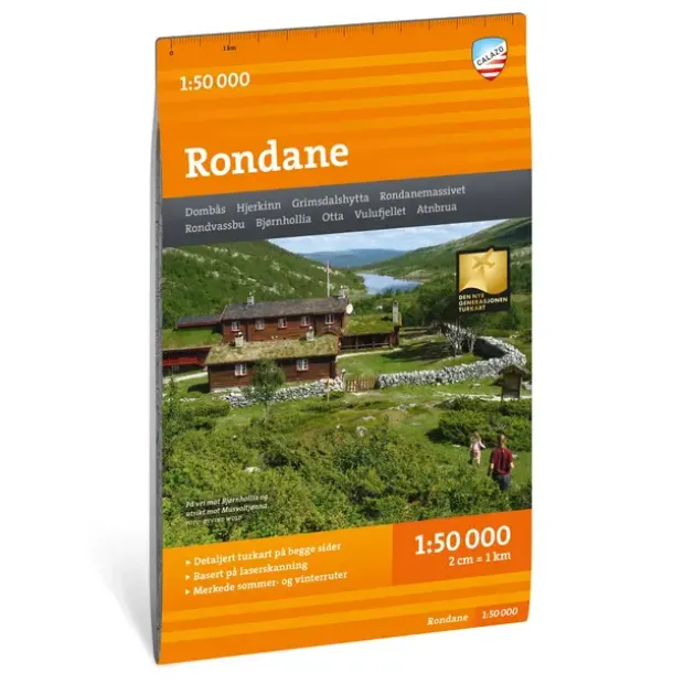 Rondane Calazo Turkart 1:50 000