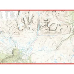 Rondanemassivet Calazo Høyfjellskart 1:25 000