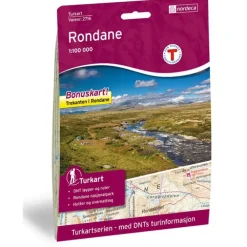 Rondane Nordeca Turkart 1:100 000 2716