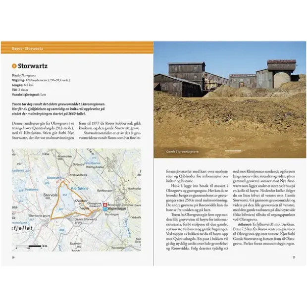 Røros Calazo Vandringsguide 1:50 000