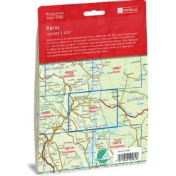 Røros Nordeca Norge 1:50 000 10081