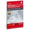 Røvassdalen Dunderlandsdalen Calazo Høyfjellskart 1:25 000