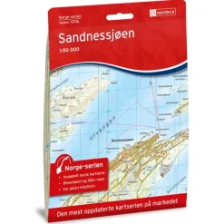 Sandnessjøen Nordeca Norge 1:50 000 10116