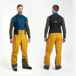 Selebukse til herreDevold Trollkyrkja Woolshell Bib 058