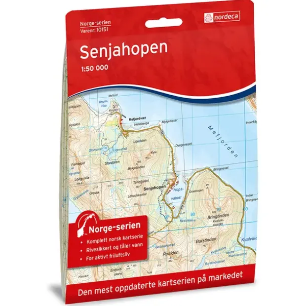 Senjahopen Nordeca Norge 1:50 000 10151
