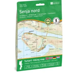 Senja Nord Nordeca Topo 1:50 000 3029