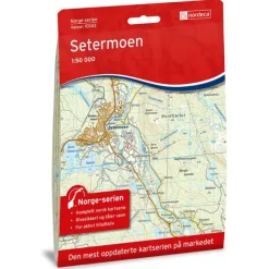 Setermoen Nordeca Norge 1:50 000 10143