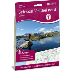 Setesdal Vesthei nord Nordeca Turkart 1:50 000 2796