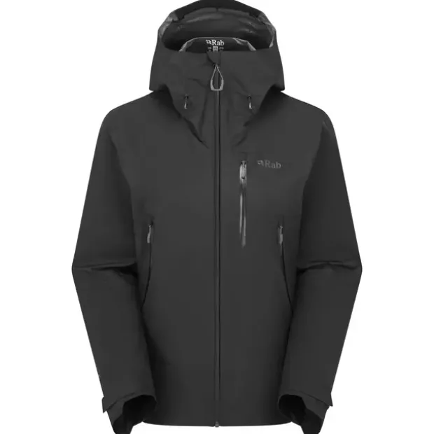 Skalljakke til dameRab Downpour Mountain Jacket W 12 Black