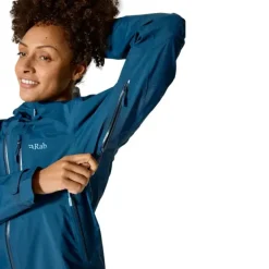 Skalljakke til dameRab Firewall Mountain Jacket W Black