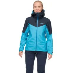Skalljakke til dame XS Bergans Rabot Light 3L Shell W XS 25545