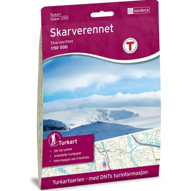 Skarverennet Nordeca Turkart 1:50 000 2703