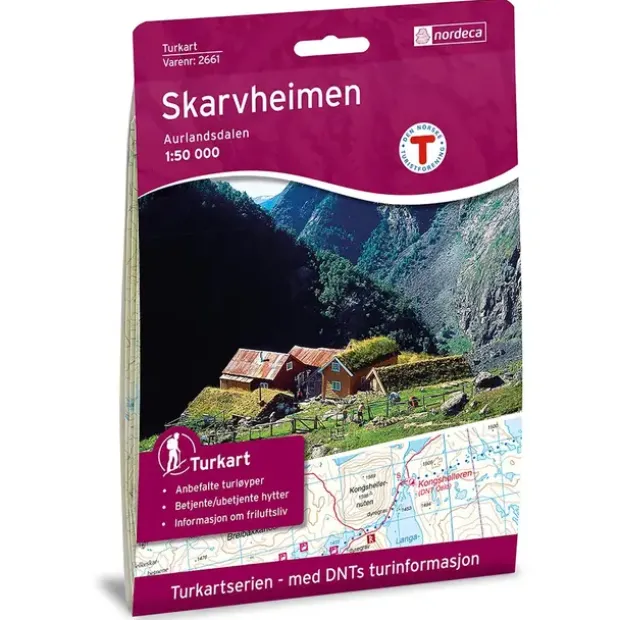 Skarvheimen Nordeca Turkart 1:50 000 2661