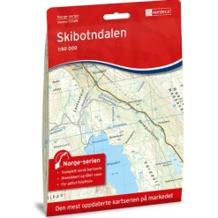 Skibotndalen Nordeca Norge 1:50 000 10149