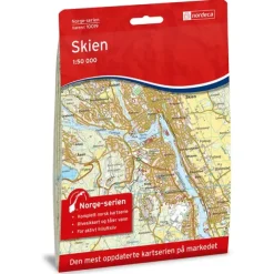 Skien Nordeca Norge 1:50 000 10019