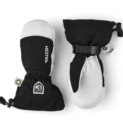 SkiVotter til barnHestra Army Leather Heli Ski Mitt Jr 3