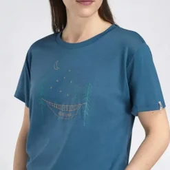 Skjorte til dameAclima Lightwool 140 Tee Forest W 473