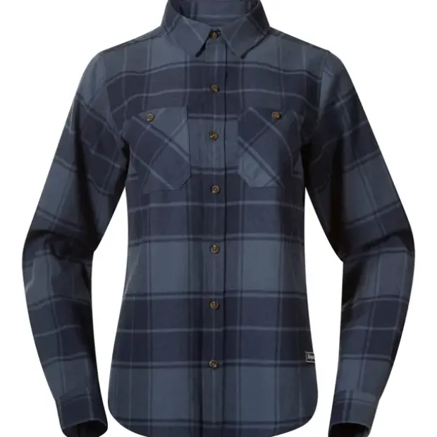 Skjorte til dameBergans Nordmarka Flannel Shirt W 2569