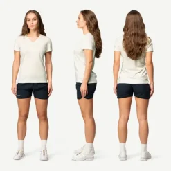 Skjorte til dameDevold Premium V-Neck Tee W 001