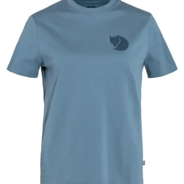 Skjorte til dameFjällräven Fox Boxy Logo Tee W 543