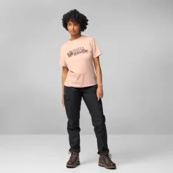 Skjorte til dameFjällräven Lush Logo Tee W 302