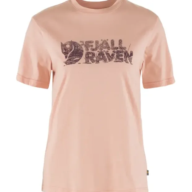 Skjorte til dameFjällräven Lush Logo Tee W 302