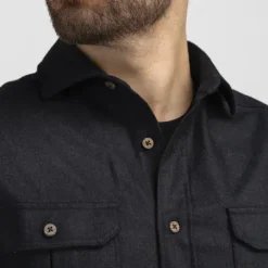 Skjorte til herreAclima Reborn Woolshirt 276