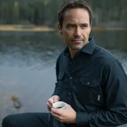 Skjorte til herreAclima Reborn Woolshirt 276