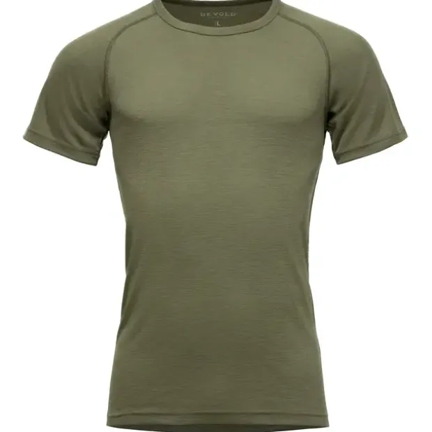 Skjorte til herreDevold Lauparen Merino Tee 404