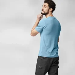 Skjorte til herreFjällräven Abisko Wool Logo Tee 114
