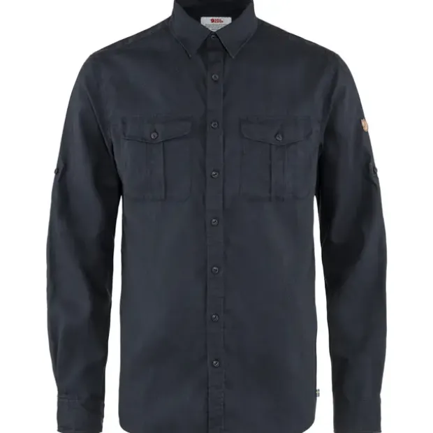 Skjorte til herreFjällräven Övik Travel Shirt 555