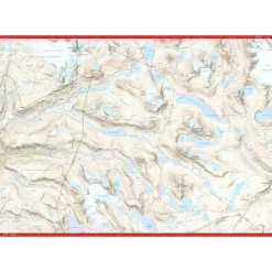 Smørstabbstindan Leirvassbu Calazo Høyfjellskart 1:25 000 Jotunheime