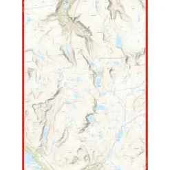Snøhetta Calazo Høyfjellskart 1:25 000 Dovrefjell