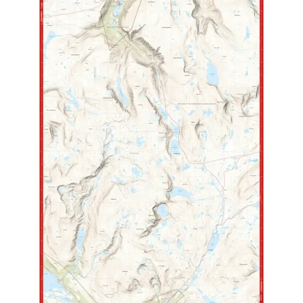 Snøhetta Calazo Høyfjellskart 1:25 000 Dovrefjell